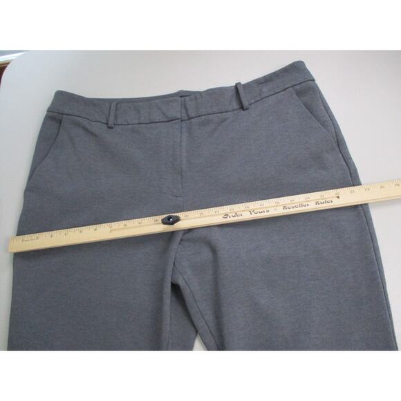 Talbots Soho Pant Womens 18 Heather Gray Career Dress Pants Thick Knit 40x30 - Picture 7 of 13